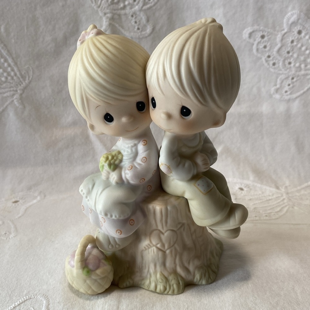 “THOU ART MINE” and “LOVE ONE ANOTHER” 
✨Jonathan and David Figurines by ENESCO - Picture 9 of 15